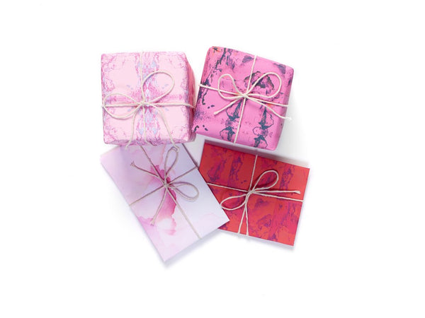 Pink Fusion wrapping paper